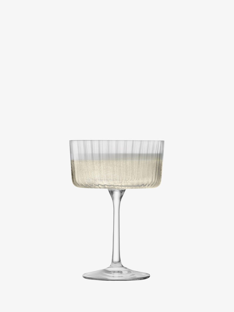 LSA - Gio Line - Champagne / Cocktail Glasses (Set of 4) | 230 mL - detail or setting view