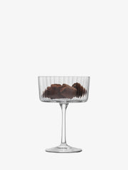 LSA - Gio Line - Champagne / Cocktail Glasses (Set of 4) | 230 mL - detail or setting view