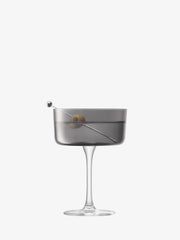LSA - Lunar - Champagne / Cocktail Glasses (Set of 2) | 230 mL - detail or setting view