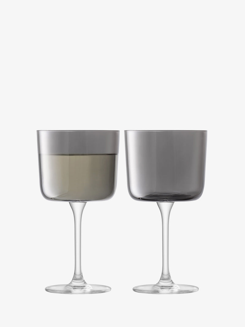 LSA - Lunar - Wine Glasses (Set of 2) | 250 mL - detail or setting view