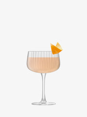 LSA - Arc Flow - Cocktail Saucers (Set of 2) | 250 mL - detail or setting view