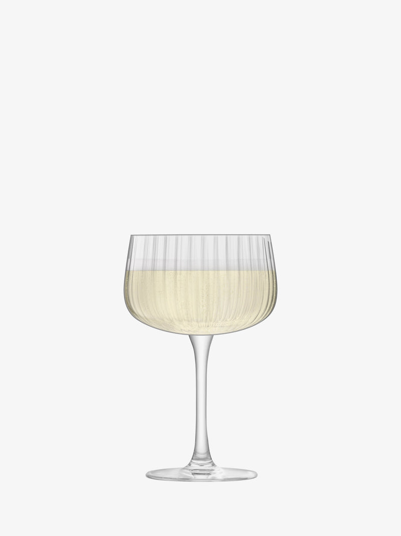 LSA - Arc Flow - Cocktail Saucers (Set of 2) | 250 mL - detail or setting view