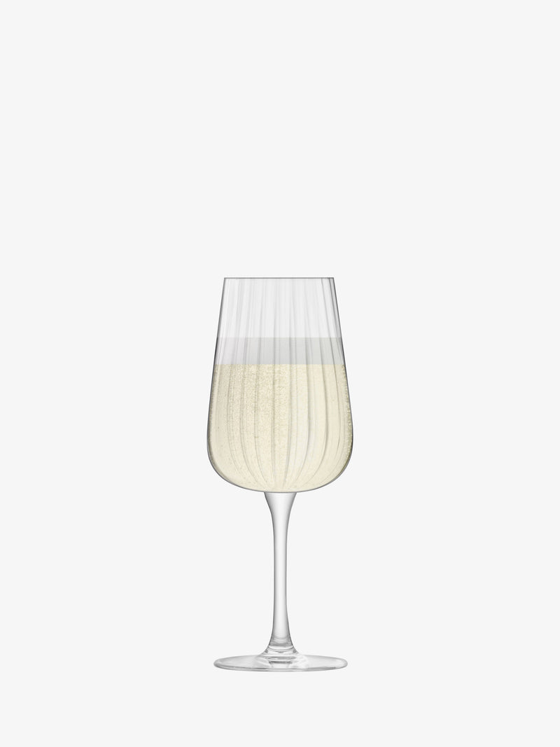 LSA - Arc Flow - Champagne Flutes (Set of 2) | 280 mL - detail or setting view