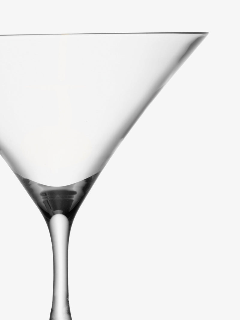 LSA - Bar - Martini Glasses (Set of 2) | 180 mL - Clear - detail or setting view