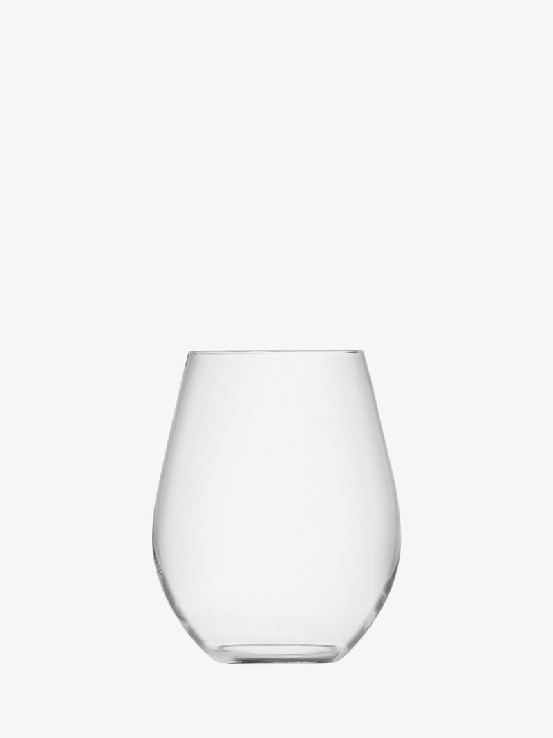 LSA - Wine Culture - Stemless Red Wine Glasses (Set of 2) | 530 mL - product view