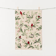 Danica - Forest Birds Christmas Dishtowel - lifestyle