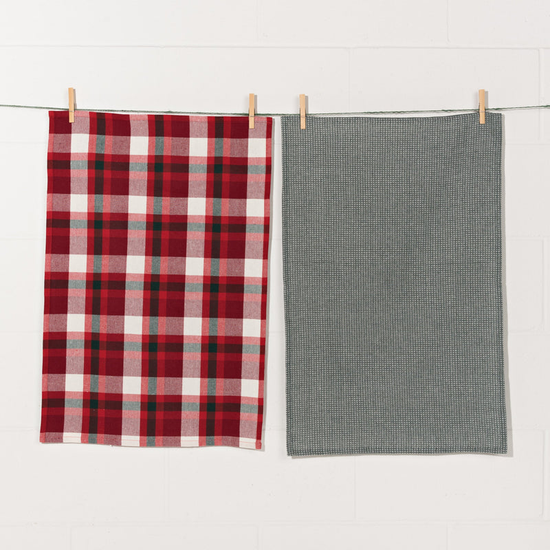 Danica - Recycled Cotton Tannenbaum Christmas Dishtowels Se