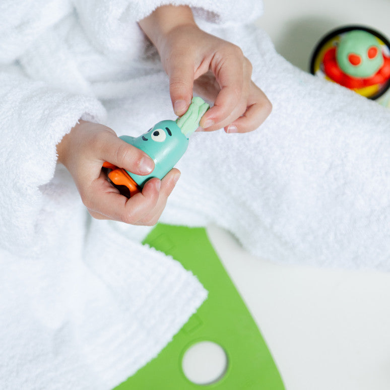 Nailmatic - Enfants - Set Pataploof et Bloop | Vert / Rouge