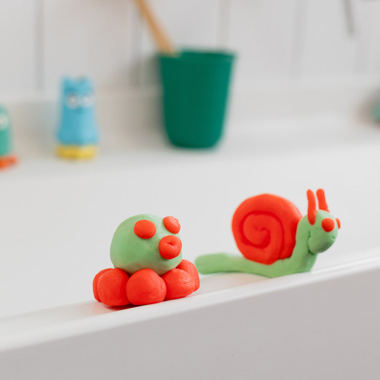 Nailmatic - Enfants - Set Pataploof et Bloop | Vert / Rouge