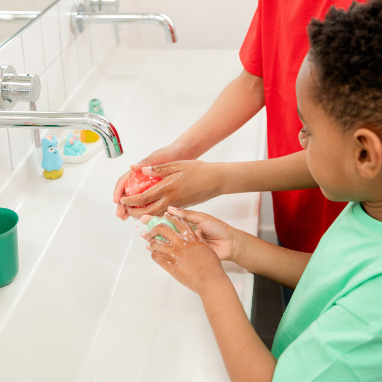 Nailmatic - Enfants - Set Pataploof et Bloop | Vert / Rouge