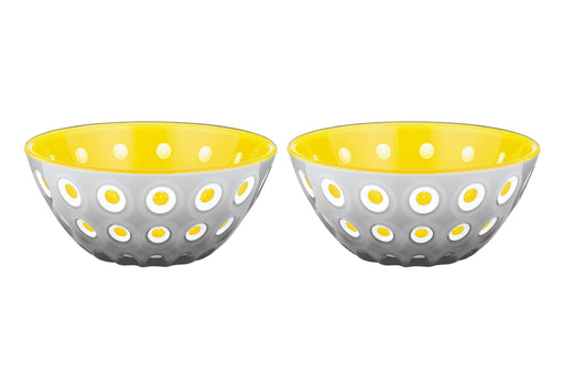 Guzzini - LE MURRINE - Bowls - Set of 2 Home & Kitchen Grey/Yellow