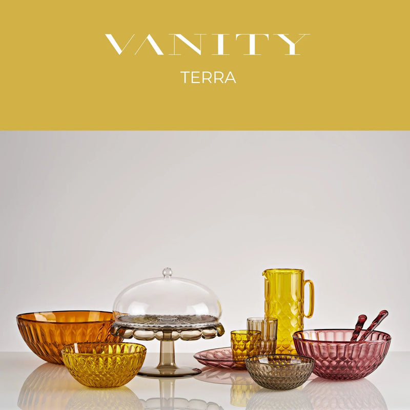 Guzzini - VANITY - Low Tumbler Pattern 2 Home & Kitchen Clear