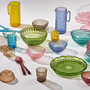 Guzzini - VANITY - Low Tumbler Pattern 2 Home & Kitchen Clear