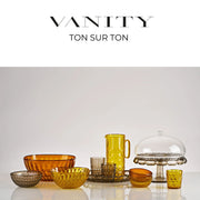 Guzzini - VANITY - Low Tumbler Pattern 2 Home & Kitchen Clear