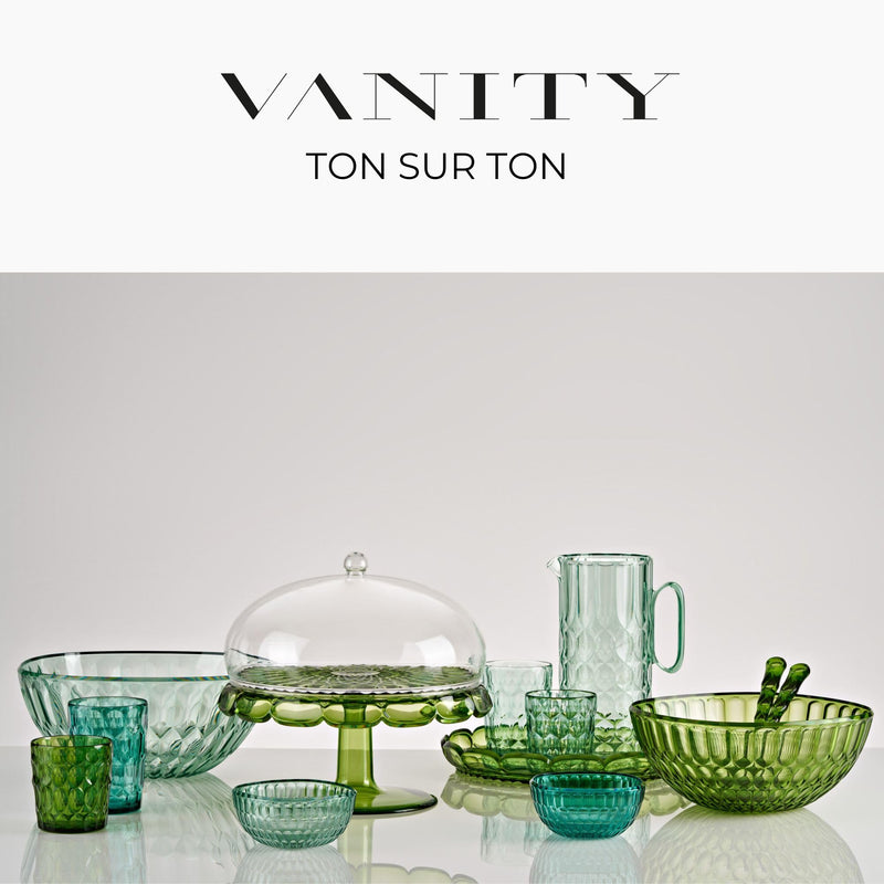 Guzzini - VANITY - Small Round Tray Home & Kitchen Smoke