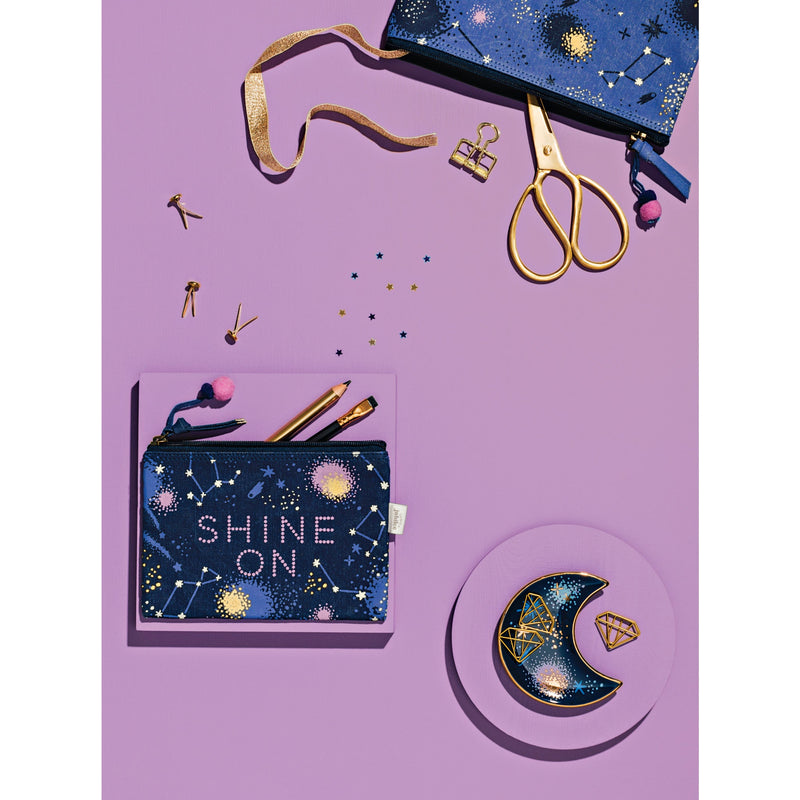 Danica - Shine Zipper Pouches Set of 2 - lifestyle
