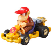 Hot Wheels - Mario Kart 1:64 Scale Die-Cast Vehicle - Diddy Kong