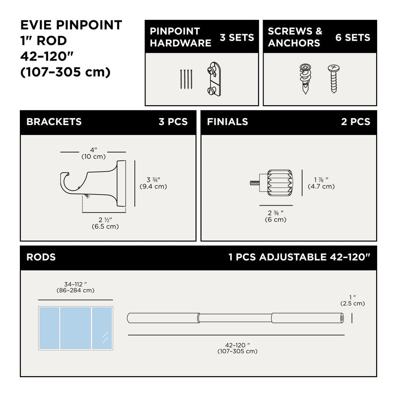 Evie Pinpoint Curtain Rod - image 7