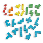 Hand 2 Mind - Numberblocks Wooden Building Blocks Activity Set Games & Toys