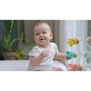 Hape - Cheery Critter Rattle Trio Mother & Baby