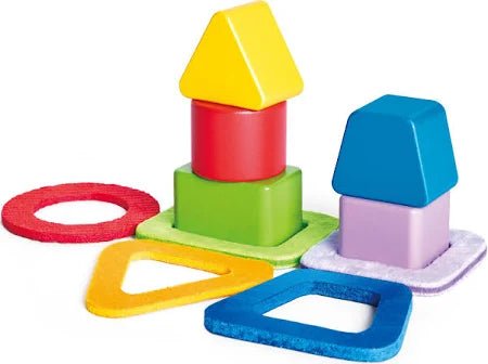 Hape - FF - COLOUR & SHAPE SORTING PUZZLE Games & Toys