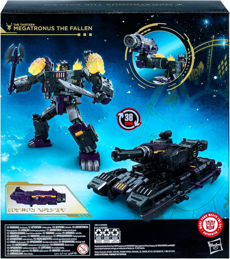 Hasbro - Transformers - Gen Prime LDR Games & Toys Megatronus The Fallen