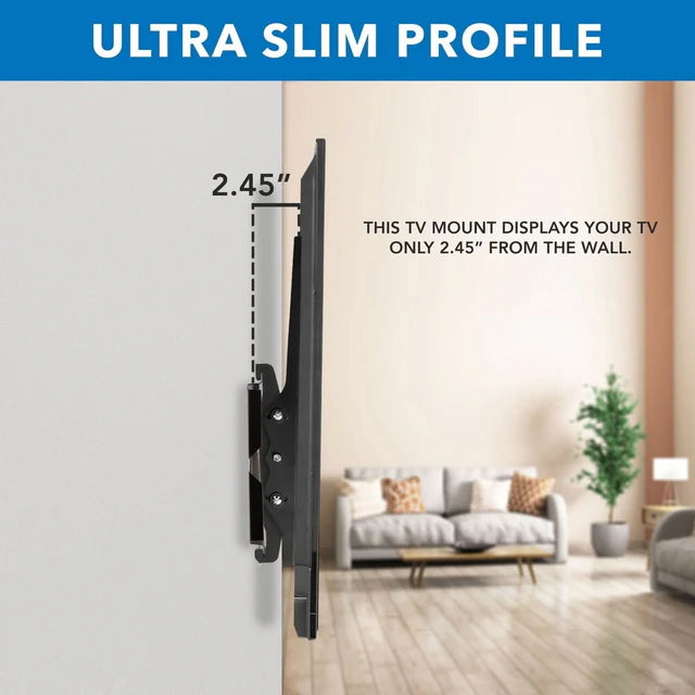 Mount-It! MI-303B Heavy-Duty Tilting TV Wall Mount – Black – gallery detail 3