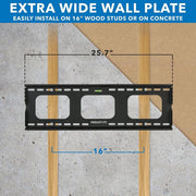 Mount-It! MI-303B Heavy-Duty Tilting TV Wall Mount – Black – gallery detail 4