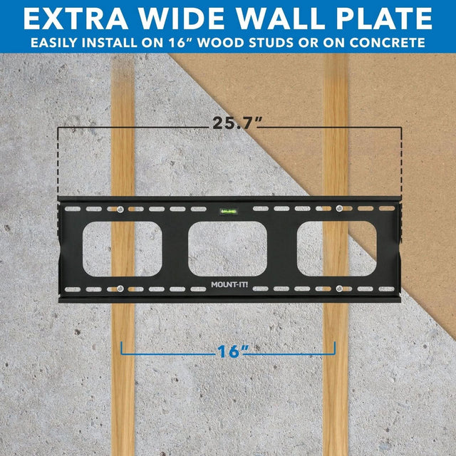 Mount-It! MI-303B Heavy-Duty Tilting TV Wall Mount – Black – gallery detail 4