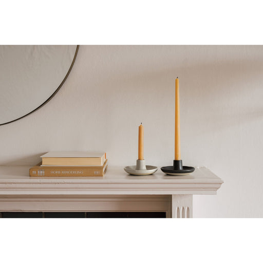 Heirloom - Lumina - Gray Candle Holder Home & Kitchen