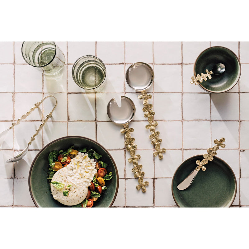 Heirloom - Set/2 Salad Server Clover Home & Kitchen