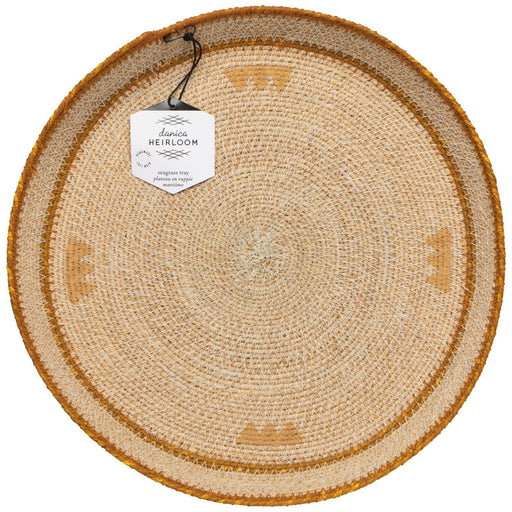 Heirloom - Tray Seagrass Round 14in Apex Home & Kitchen