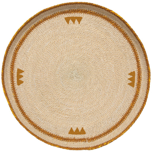Heirloom - Tray Seagrass Round 14in Apex Home & Kitchen