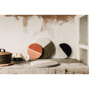 Heirloom - Trivet Wool Dual Sienna | Brown Home & Kitchen