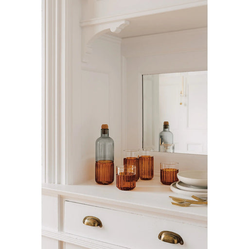 Heirloom - Tumbler 12oz Channel Amber Home & Kitchen