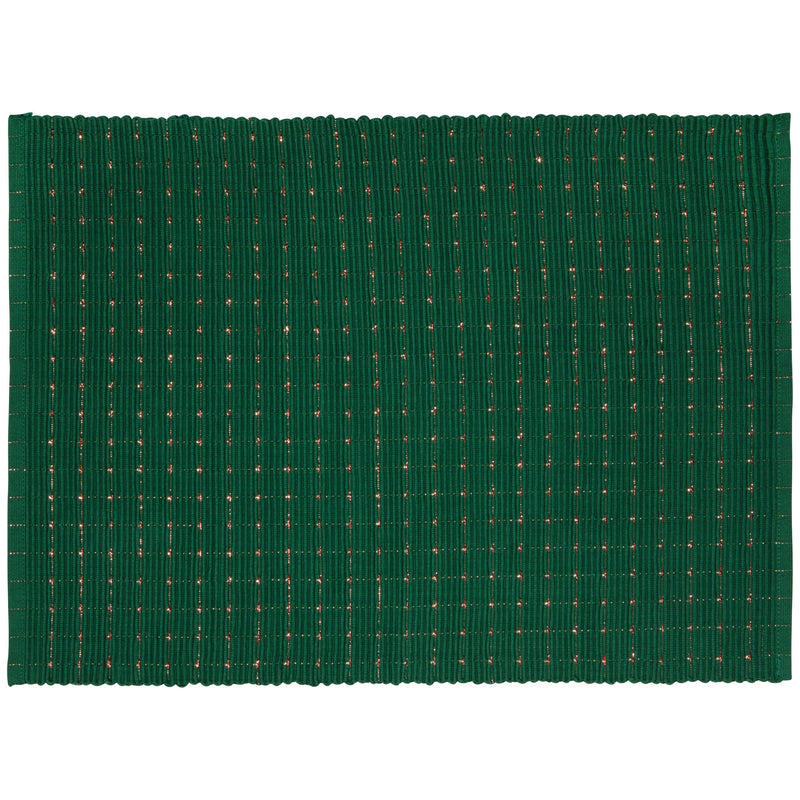 Now Designs - Green Copper Ribbed Placemat
