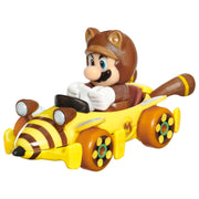 Hot Wheels - Mario Kart 1:64 Scale Die-Cast Vehicle - Tanooki Mario