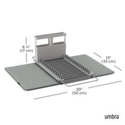 UDry Over the Sink Dish Rack with Mat - image 6