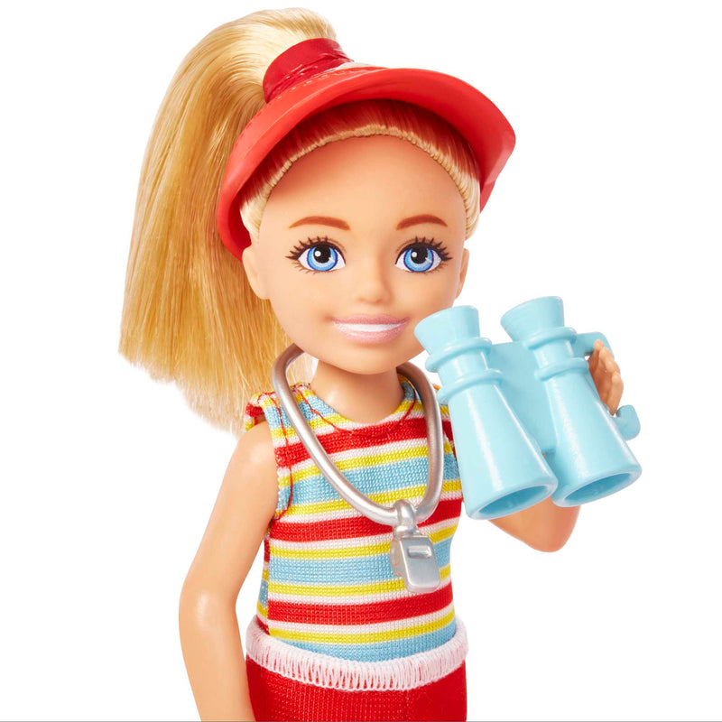 Barbie - Chelsea Can Be Career Doll | 6 in / 15.2 cm - Lifeguard - Product detail or play view 2