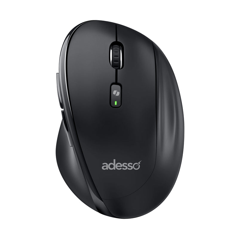 Adesso – iMouse A60 Bluetooth and 2.4GHz Wireless Ergonomic Mouse with Copilot AI Hotkey