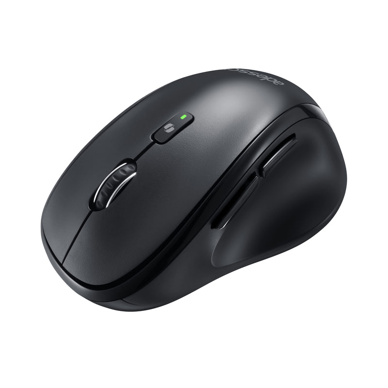 Adesso – iMouse A60 Bluetooth and 2.4GHz Wireless Ergonomic Mouse with Copilot AI Hotkey