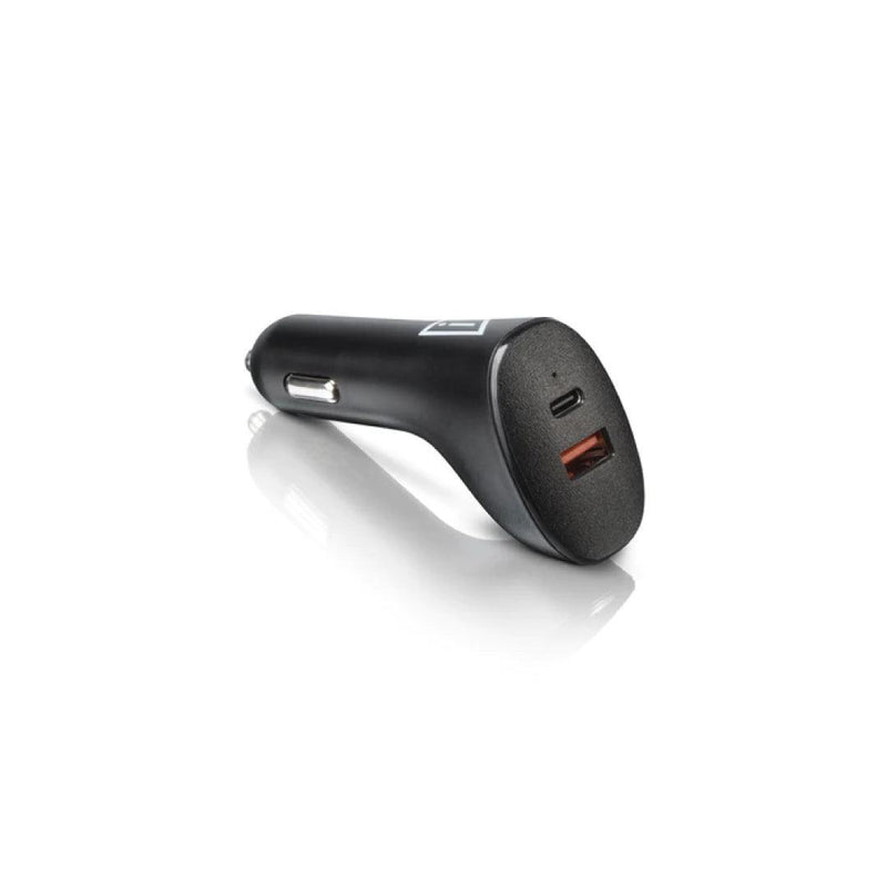 iStore - Car Charger 2 Port USB-A & USB-C 6A/36W - Black (APD111CAI) - Limolin 