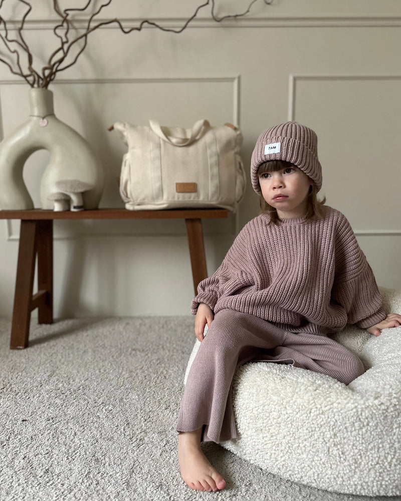 7AM Enfant - Boxy Sweater - Chunky