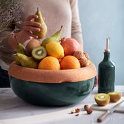 EMILE HENRY - Large Storage Bowl, 6.5L/6.9qt, 14.2x14.2x6.1"/36x36x15.5cm, Cedar - lifestyle