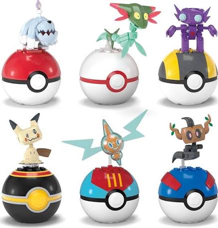 MEGA - Pokémon - Assortiment de Poké Balls (modèle aléatoire)