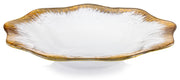 IVV - Aurum - Bowl in clear glass with gold decoration