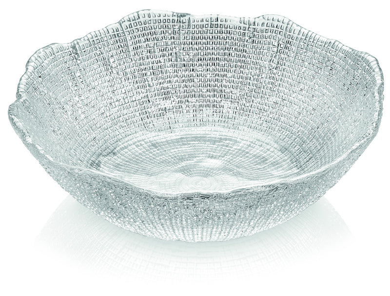 IVV - Diamante' - Salad bowl in clear glass