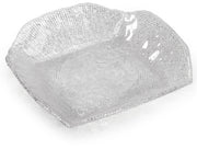 IVV - Diamante' - Square fruit bowl in clear glass