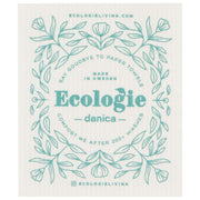 Danica - Green Love Swedish Dishcloth
