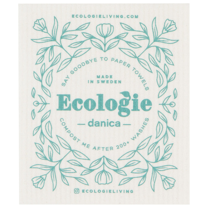 Danica - Green Love Swedish Dishcloth